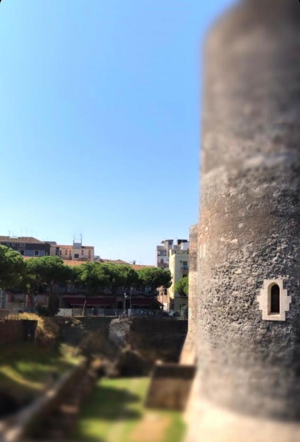 卡塔尼亚La Finestra Sul Castello别墅 外观 照片